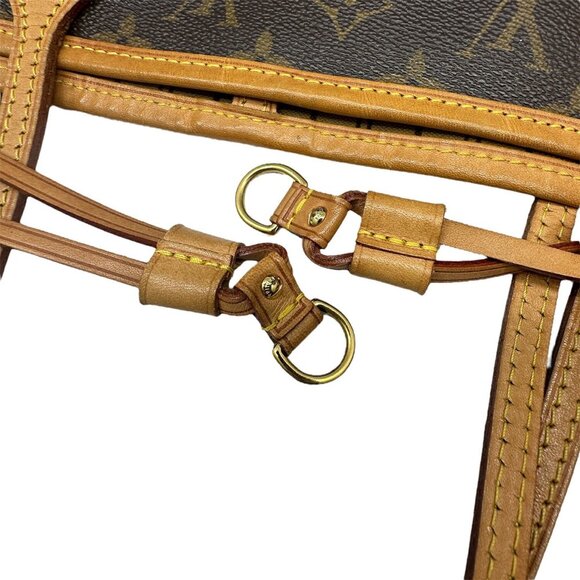 LOUIS VUITTON Brown Monogram Neverfull MM Tote Bag - Picture 10 of 15
